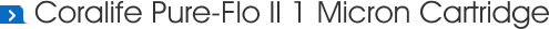 Coralife Pure-Flo II 1 Micron Cartridge