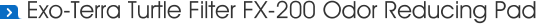 Exo-Terra Turtle Filter FX-200 Odor Reducing Pad