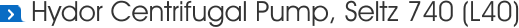 Hydor Centrifugal Pump, Seltz 740 (L40)